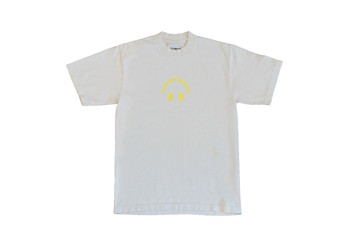 Cream Smiley Tee