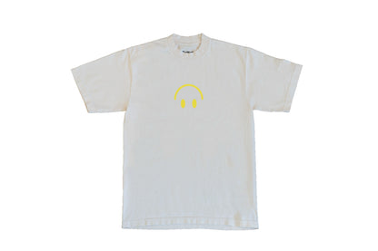 Cream Smiley Tee